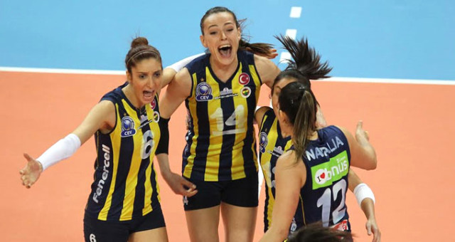 Kupa Voley'i Fenerbahçe kazandı!