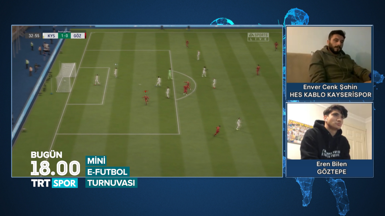 TRT Spor'dan bir ilk: Mini e-Futbol Turnuvası