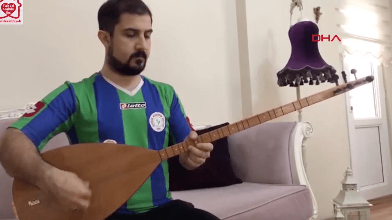 'Çayeli'nden Öteye' türküsüne koronavirüs uyarlaması