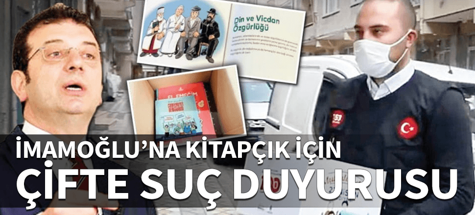 Aleviliği din gibi gösteren kitapçık nedeniyle İmamoğlu hakkında çifte suç duyurusunda bulunuldu!
