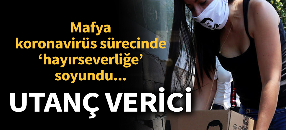 Son dakika... Utanç verici! Kızı paketleri dağıttı