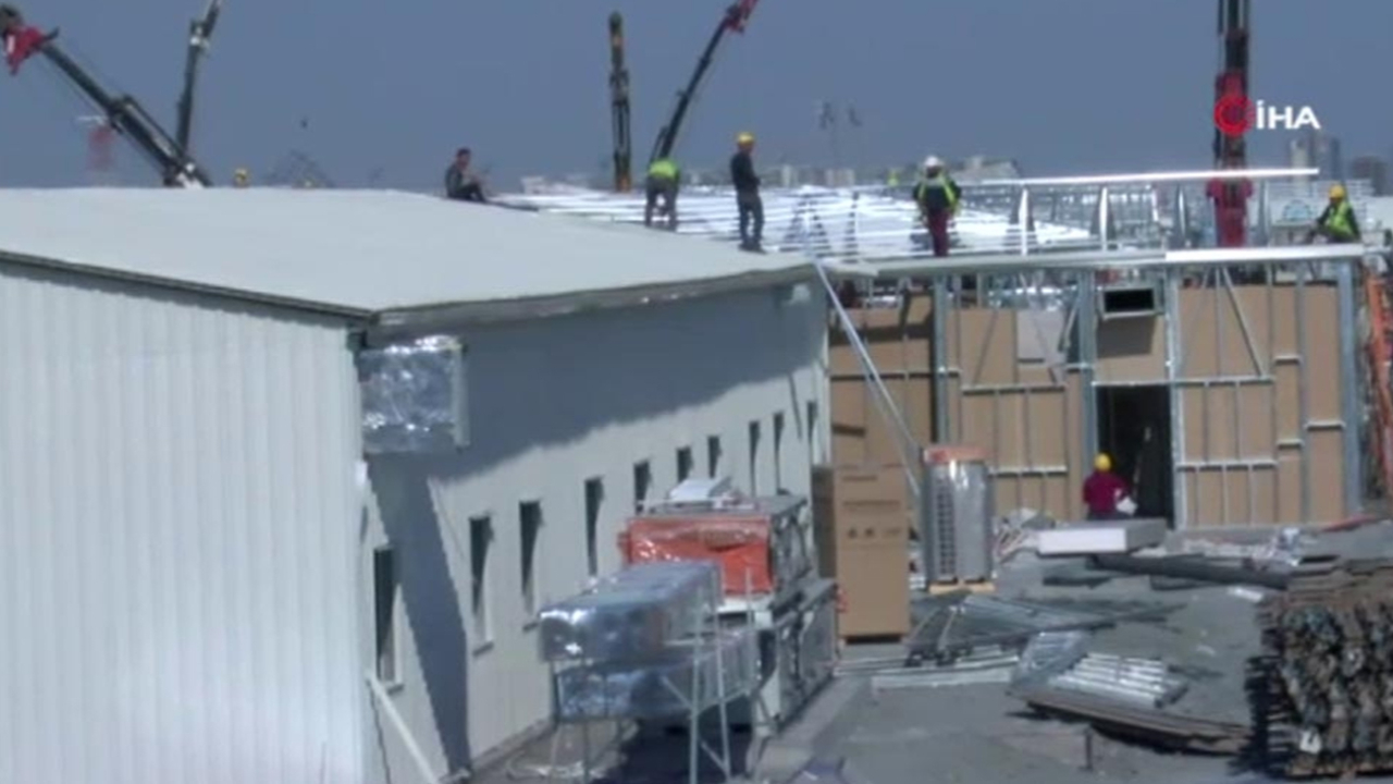 Son dakika... Yeşilköy Hastanesi’nin yapımı devam ediyor
