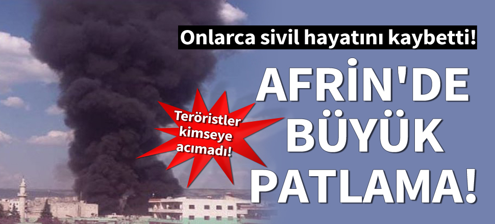 Afrin'de bombalı saldırı! MSB'den açıklama: Can kaybı artıyor