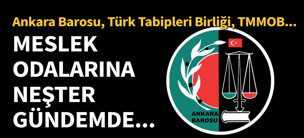 Meslek odalarına "neşter" beklentisi