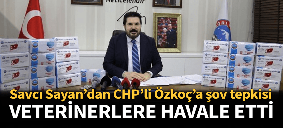 Savcı Sayan'dan Engin Özkoç'a sert yanıt! "Aşı lazımsa veterinerlik birimimiz seninle ilgilenecek"