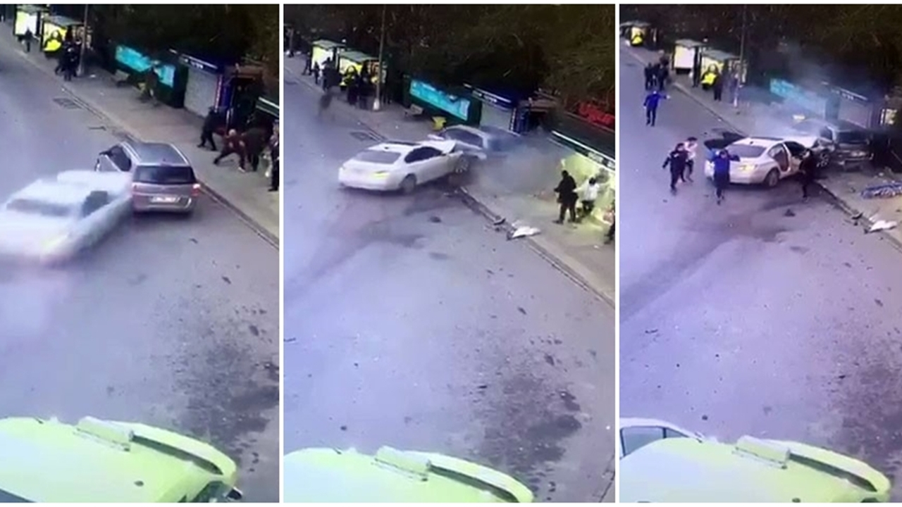 Beşiktaş'ta ehliyetsiz sürücü dehşet saçtı...
