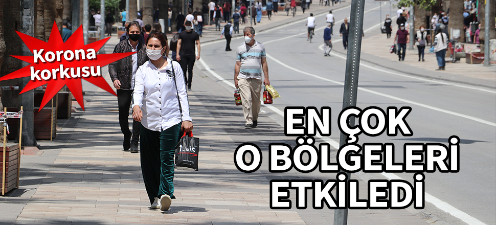 Korona en çok o bölgeleri etkiledi! Karadeniz rahat...