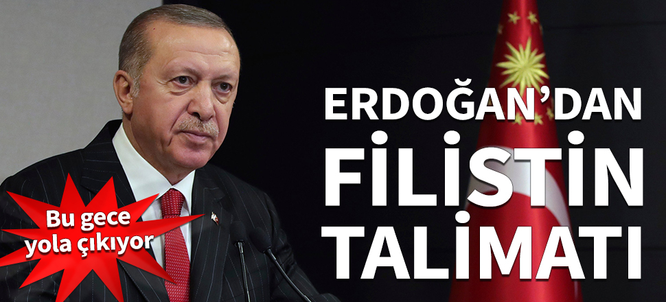 Erdoğan talimat verdi! Filistin'e tıbbi malzeme gönderilecek