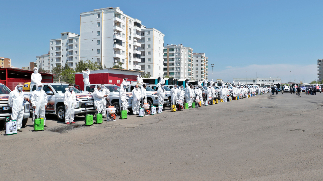 Diyarbakır'da, 312 görevliyle kapsamlı 'böcek' mücadelesi