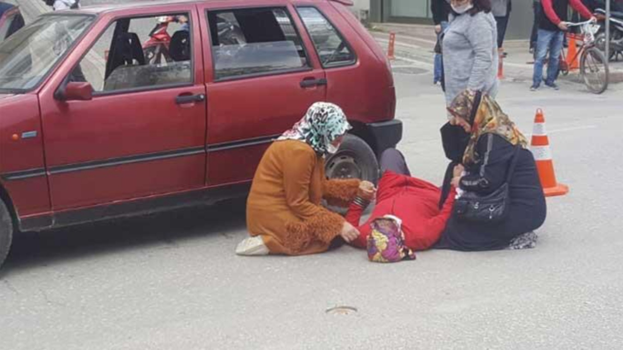 Önce üzerinden geçti, sonra başında ağladı