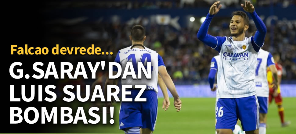 Galatasaray'dan Luis Suarez bombası! Falcao devrede