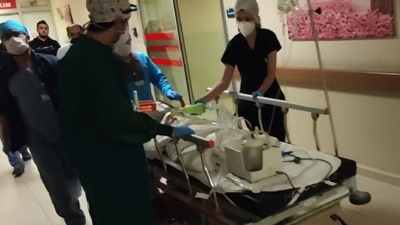 Minik Öykü, 5 kattan aşağıya düştü...