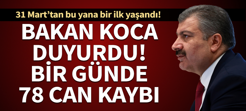 Türkiye'de koronaya bağlı can kaybı 3 bin 336'ya yükseldi