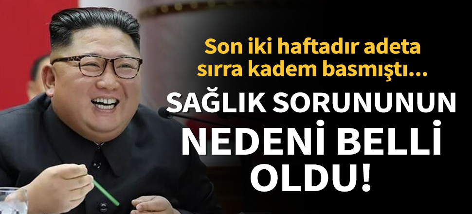 Son dakika... Kuzey Kore lideri Kim Jong Un'un sağlık sorununun nedeni belli oldu!