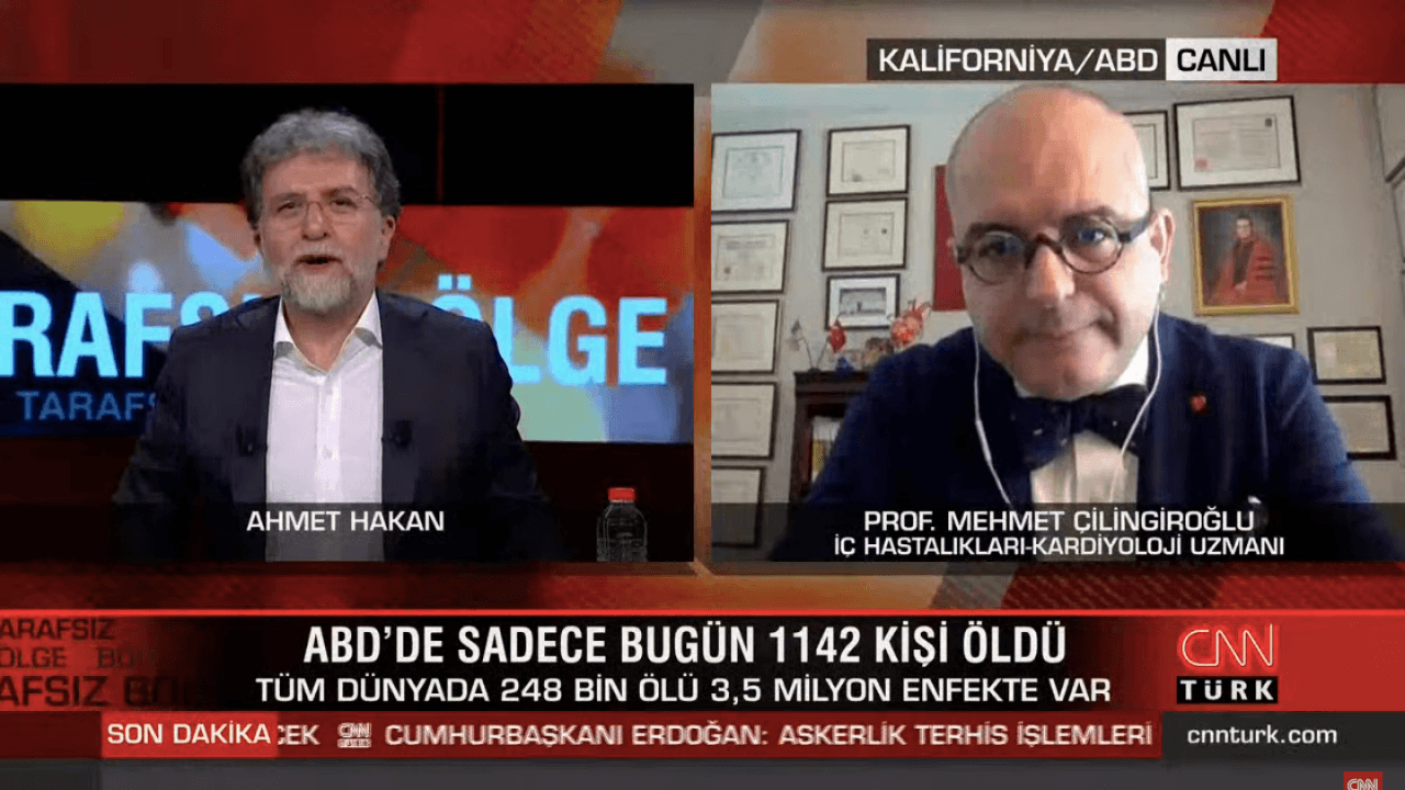Çilingiroğlu'ndan korkunç iddia! Ağustos'a kadar ABD'de 250-300 bin kişi ölecek...