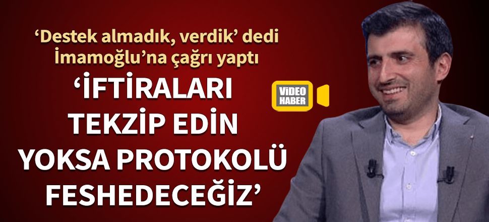 Selçuk Bayraktar'dan iftiralara cevap! "İBB'den destek almadık, biz destek verdik"