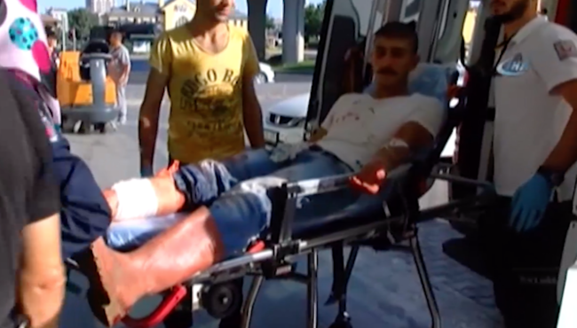 Acemi kasabın sözleri izleyenleri gülme krizine soktu...