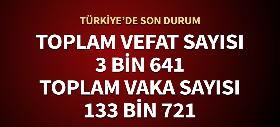 İşte Türkiye'de son koronavirüs tablosu!