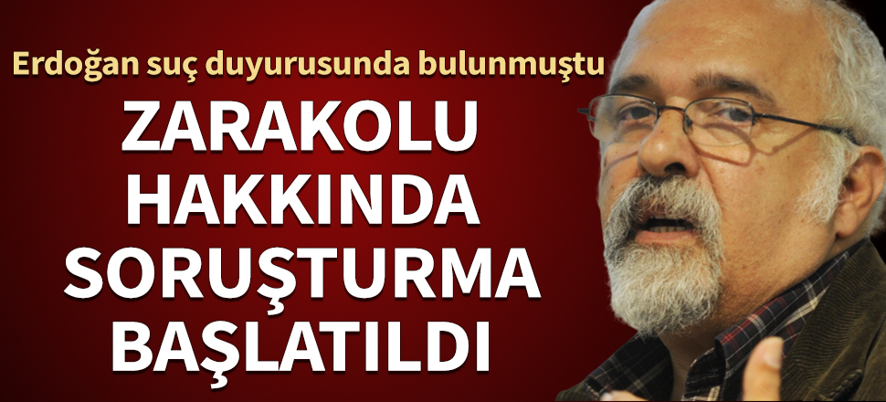 Ragıp Zarakolu hakkında soruşturma başlatıldı