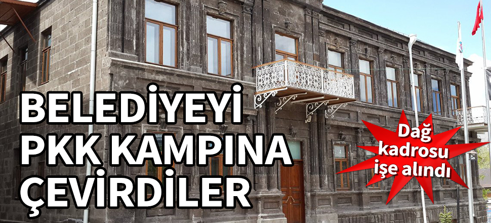 Belediyeyi PKK kampına çevirdiler! Dağ kadrosu işe alındı...