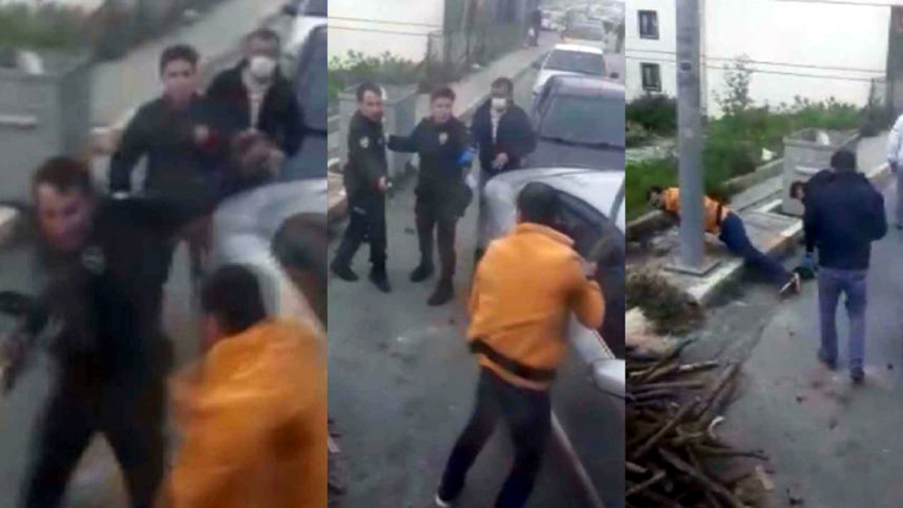 İstanbul'da bekçi sopayla saldıran zanlıyı ayağından vurdu