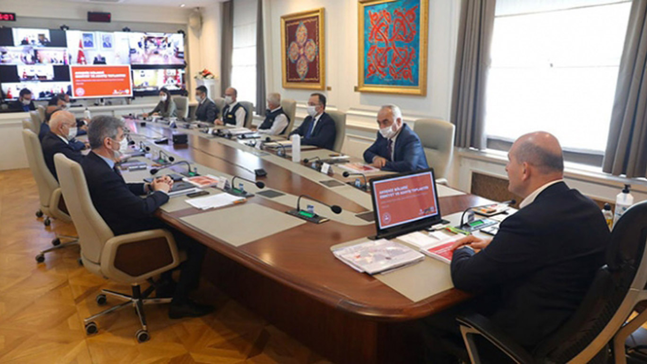 Soylu başkanlığında asayiş toplantısı