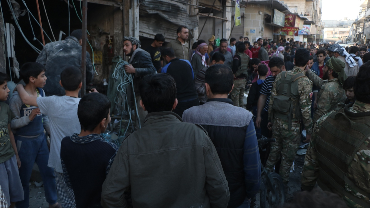 Çok sayıda yaralı var! El-Bab'da iftar vakti bombalı saldırı...