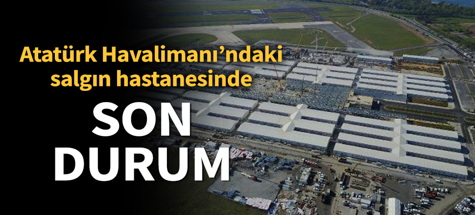 Son dakika... Atatürk Havalimanı'daki hastanenin yol ve otopark bölümleri yapılıyor