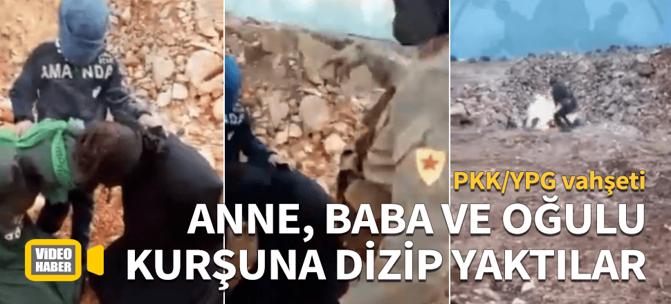 PKK vahşeti! Anne, baba ve çocuğu kurşuna dizip yaktılar...