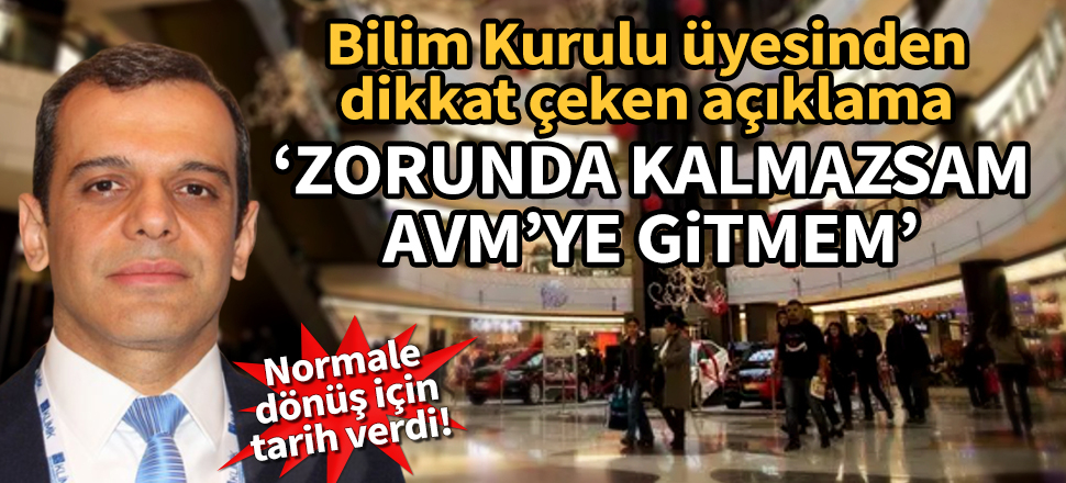 Prof. Dr. Alpay Azap'tan AVM açıklaması: Zorunda kalmazsam gitmem