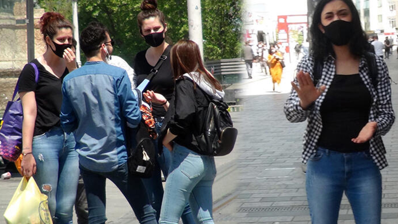Son dakika... Sosyal mesafeyi hiçe sayan turistler polisle tartıştı, gazeteciye saldırdı
