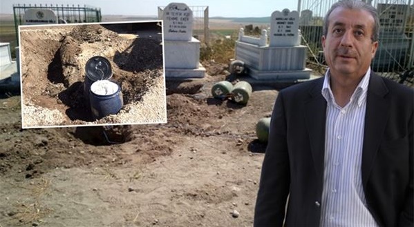 Mehdi Eker'in aile mezarlığına bomba koyan terörist yakalandı!