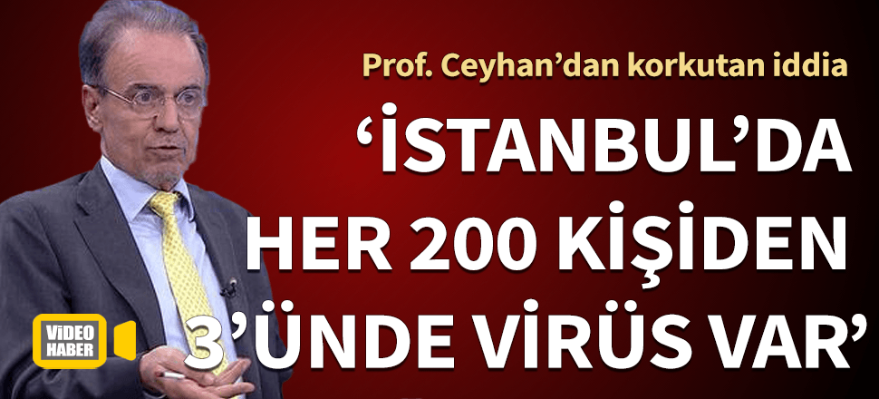 İstanbul'daki her 200 kişiden 3'ünde virüs var!