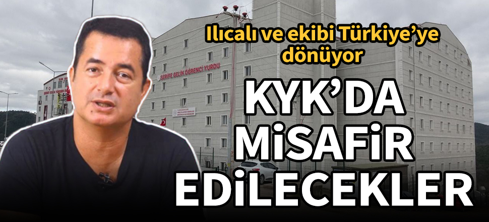 Acun Ilıcalı Türkiye'ye dönüyor! KYK'da 14 gün...