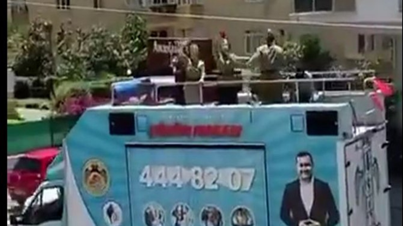 Alanya'da Ukraynalı turistlere Sovyet marşı şoku!