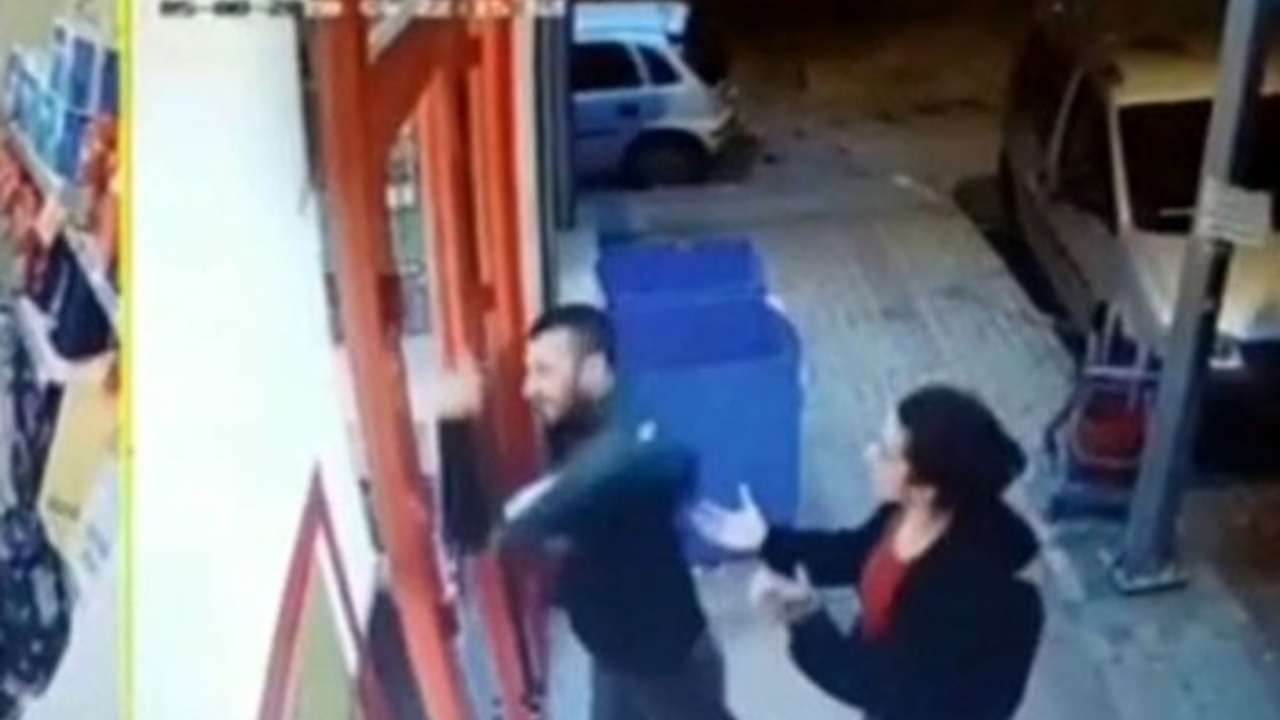 Genç kızın kabus anları! Markete koştu...