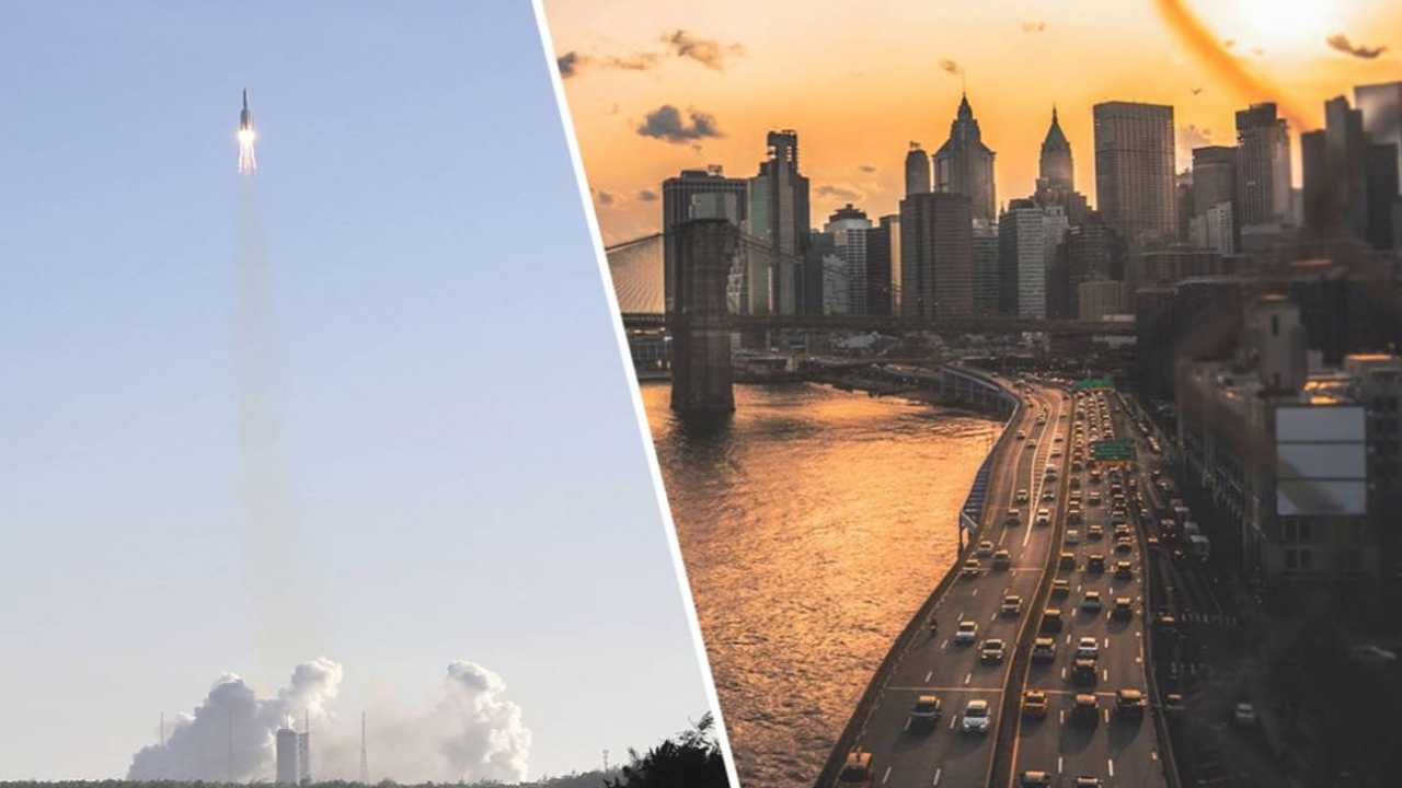 Son dakika... ABD ile Çin arasında krizden dönüldü: Çin'in roketi New York’a düşüyordu
