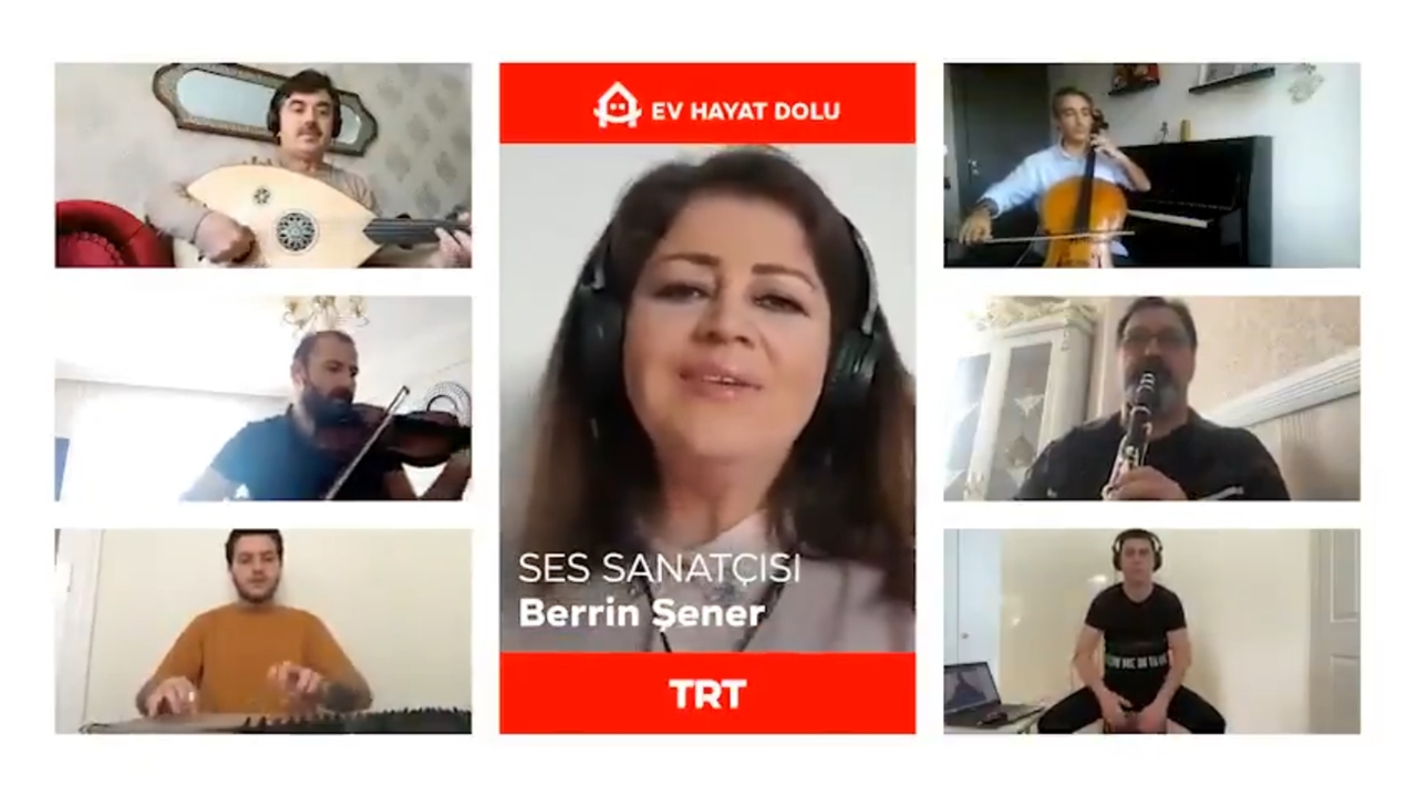 TRT sanatçılarından sağlık çalışanlarına destek şarkısı!