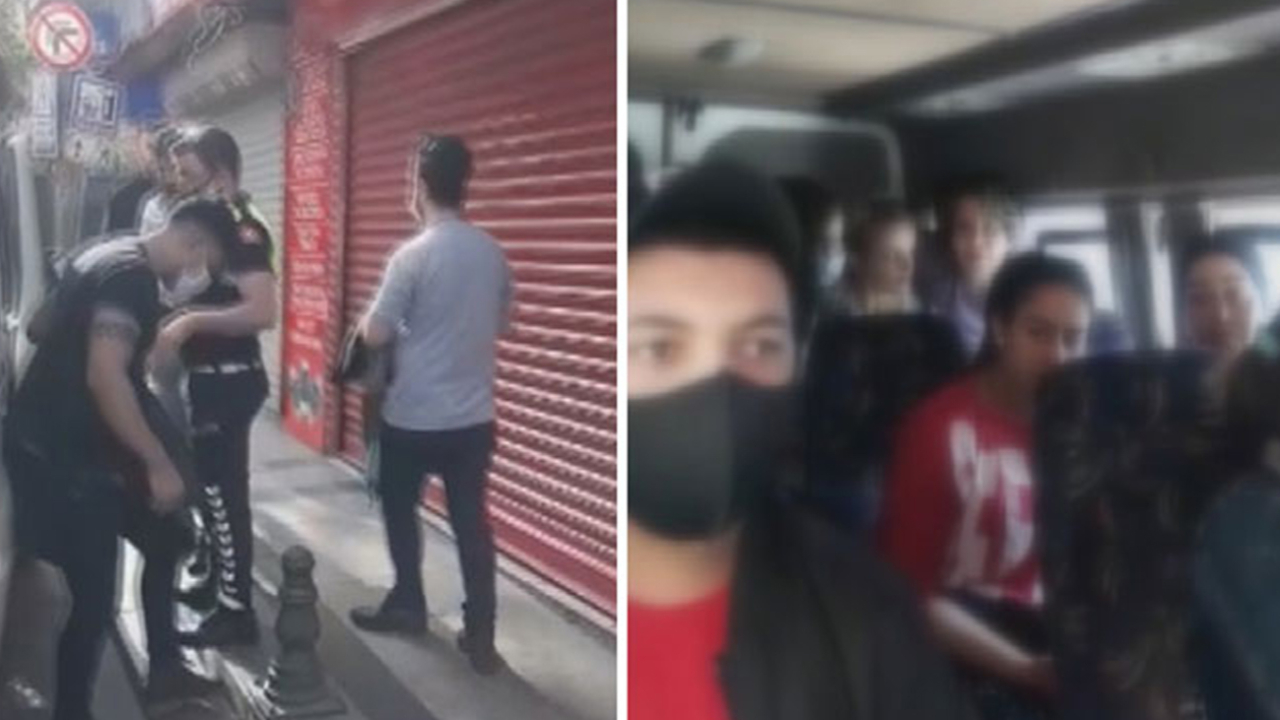 Son dakika... Bağcılar'da 26 yolcu taşıyan minibüs şoförüne 9 bin lira para cezası