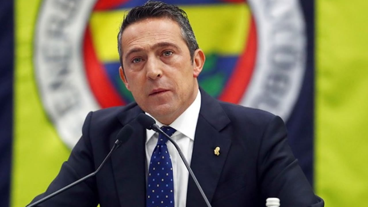 Fenerbahçe Başkanı Ali Koç'tan teknik direktör açıklaması
