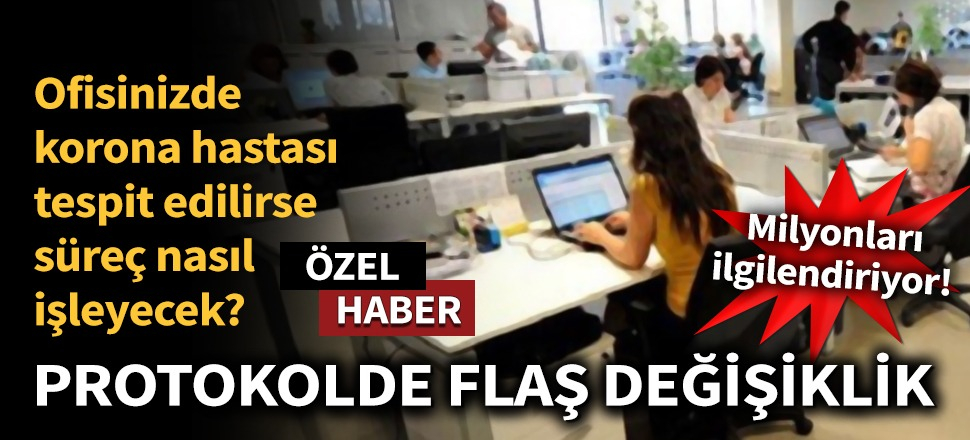 Sağlık Bakanlığı'ndan kapalı iş yerlerindeki koronavirüs protokolünde önemli değişiklik