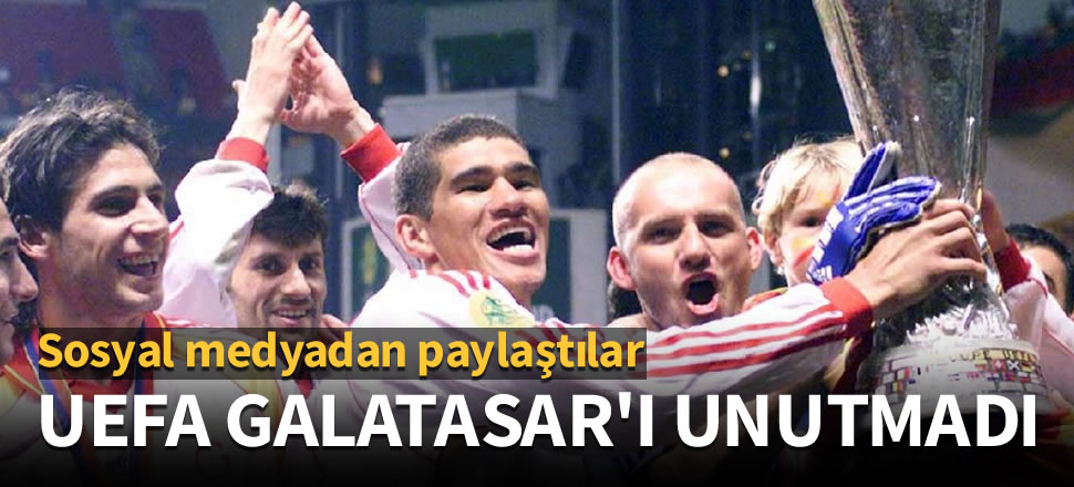 UEFA'dan Galatasaray'a jest!