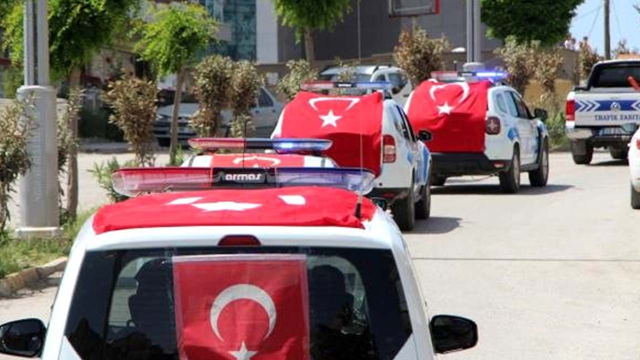 Son dakika... Şırnak'ta konvoylu 19 Mayıs kutlaması