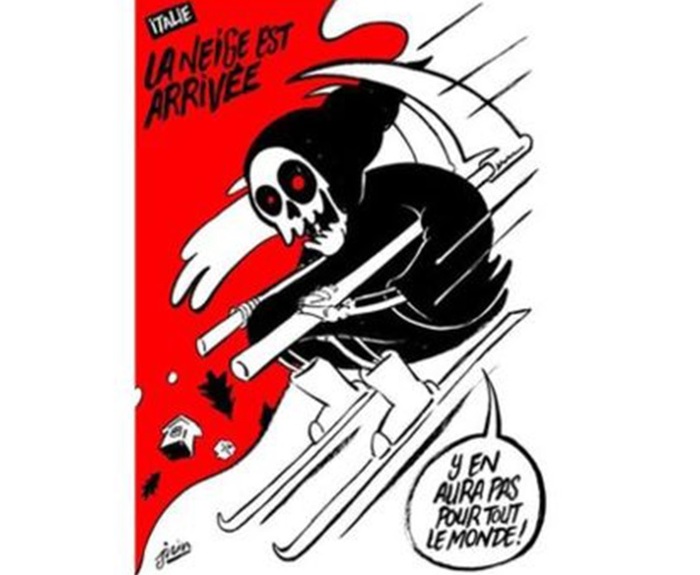 Charlie Hebdo yine küstahlaştı