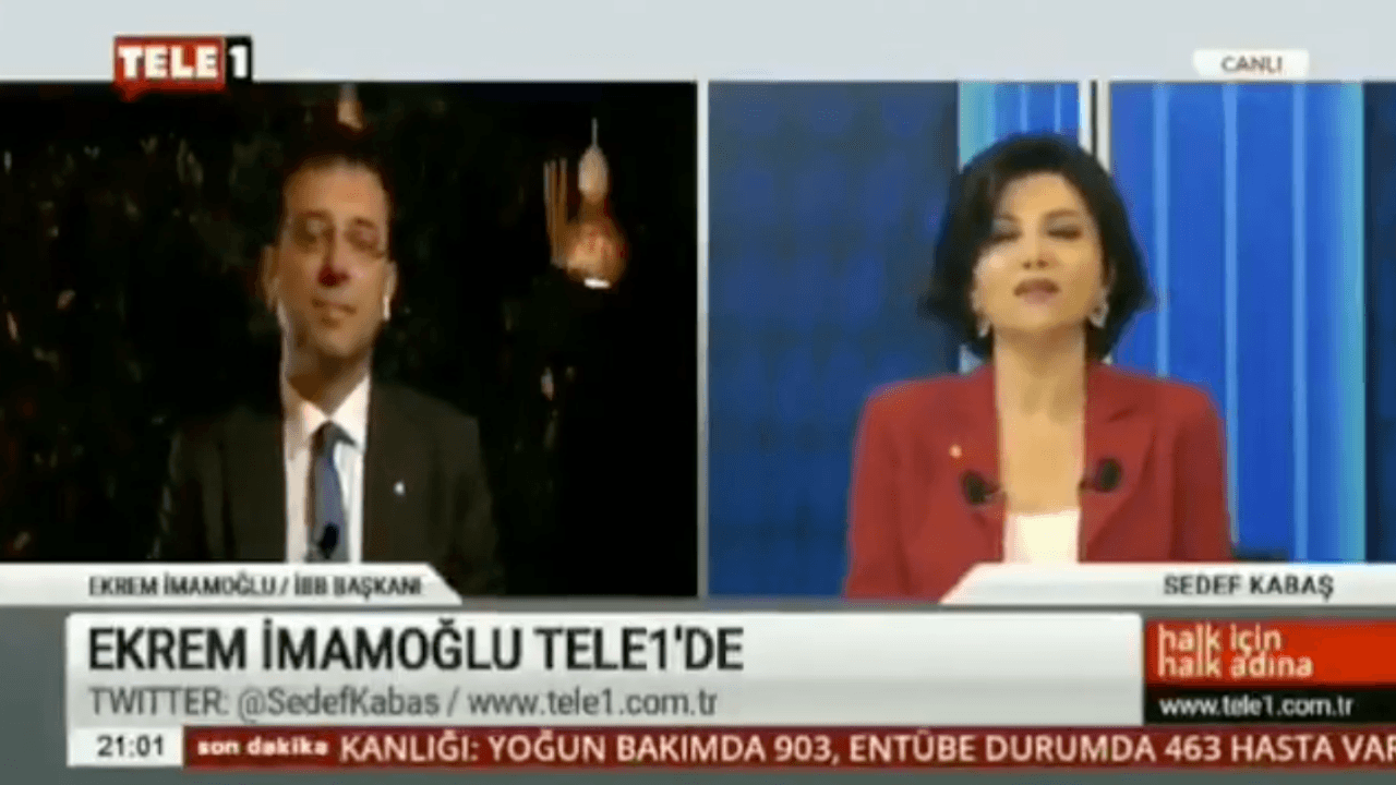 Sedef Kabaş'tan Ekrem İmamoğlu'na dalkavukça övgü!