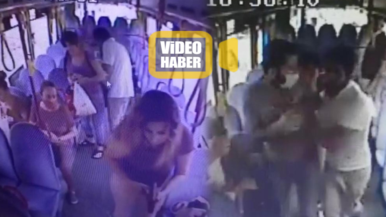 Son dakika... Halk otobüsünde genç kadına büyük şok! Teması fark edince...