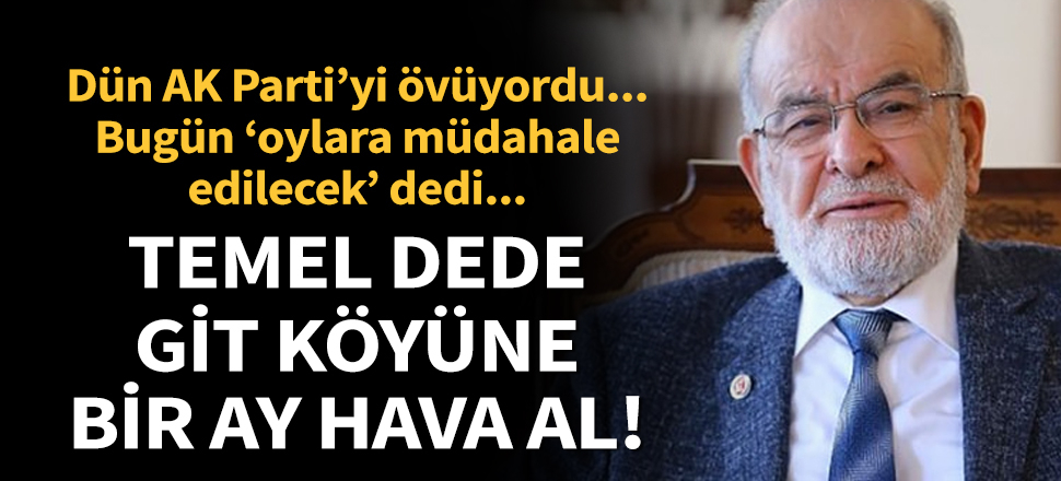 Son dakika... Temel Dede git köyüne bir ay hava al!