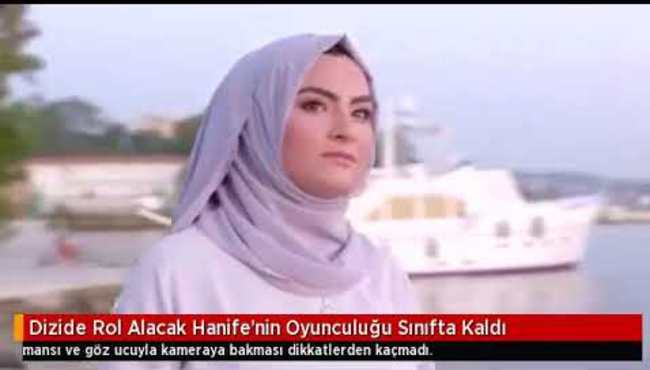 Dizide rol alacak gelin adayı Hanife'nin oskarlık (!) oyunculuğu!