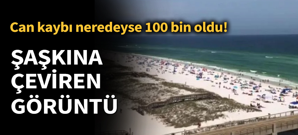 Son dakika... ABD'de bitmeyen kabus... Neredeyse 100 bin oldu! Şaşkına çeviren görüntü: Sahillere akın ettiler...