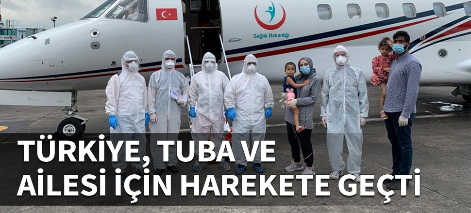 Türkiye, Tuba ve ailesi için harekete geçti...